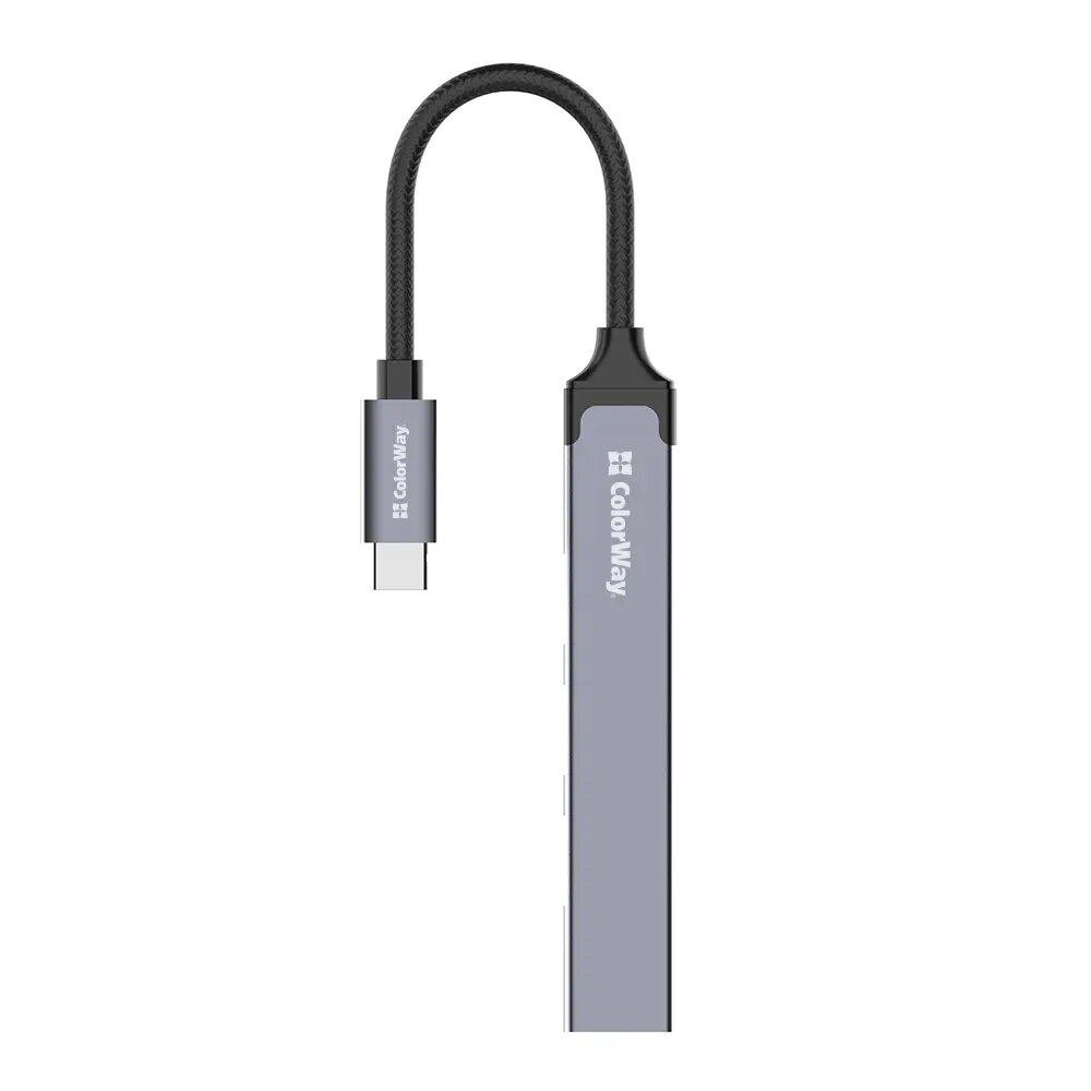 Docking stacija ColorWay CW-HUB04 4-in-1 USB-C