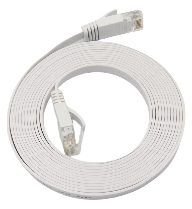 Microconnect V-UTP6A10W-FLAT-LSZH plakanais tīkla kabelis 10