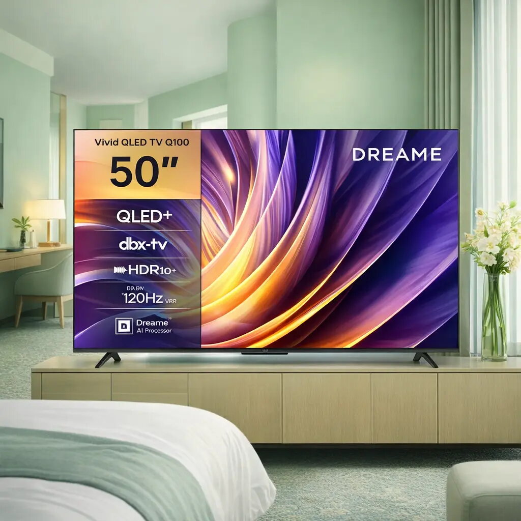 Smart TV Dreame Vivid Q100 50