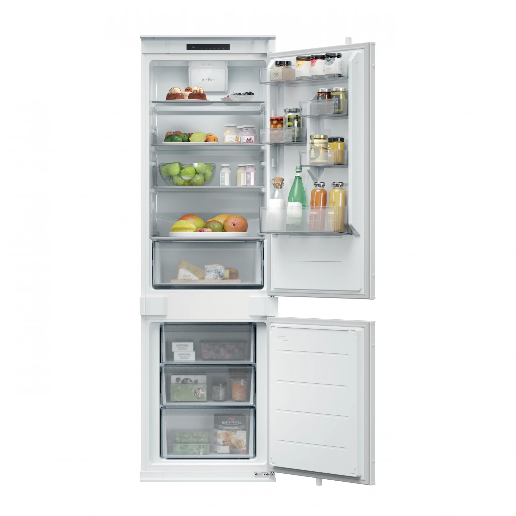 Candy ECNBQL3518EV Iebūvējamais Ledusskapis 268 L