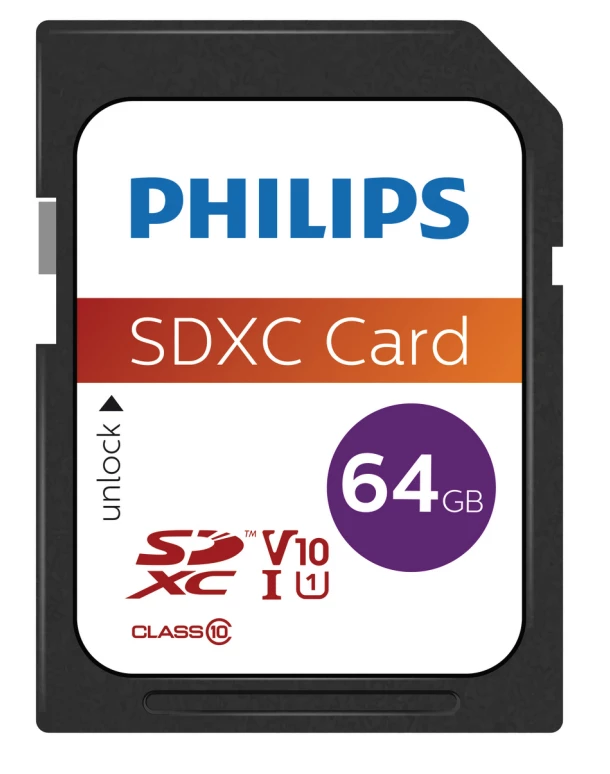 Atmiņas karte Philips 64GB SDXC UHS-I