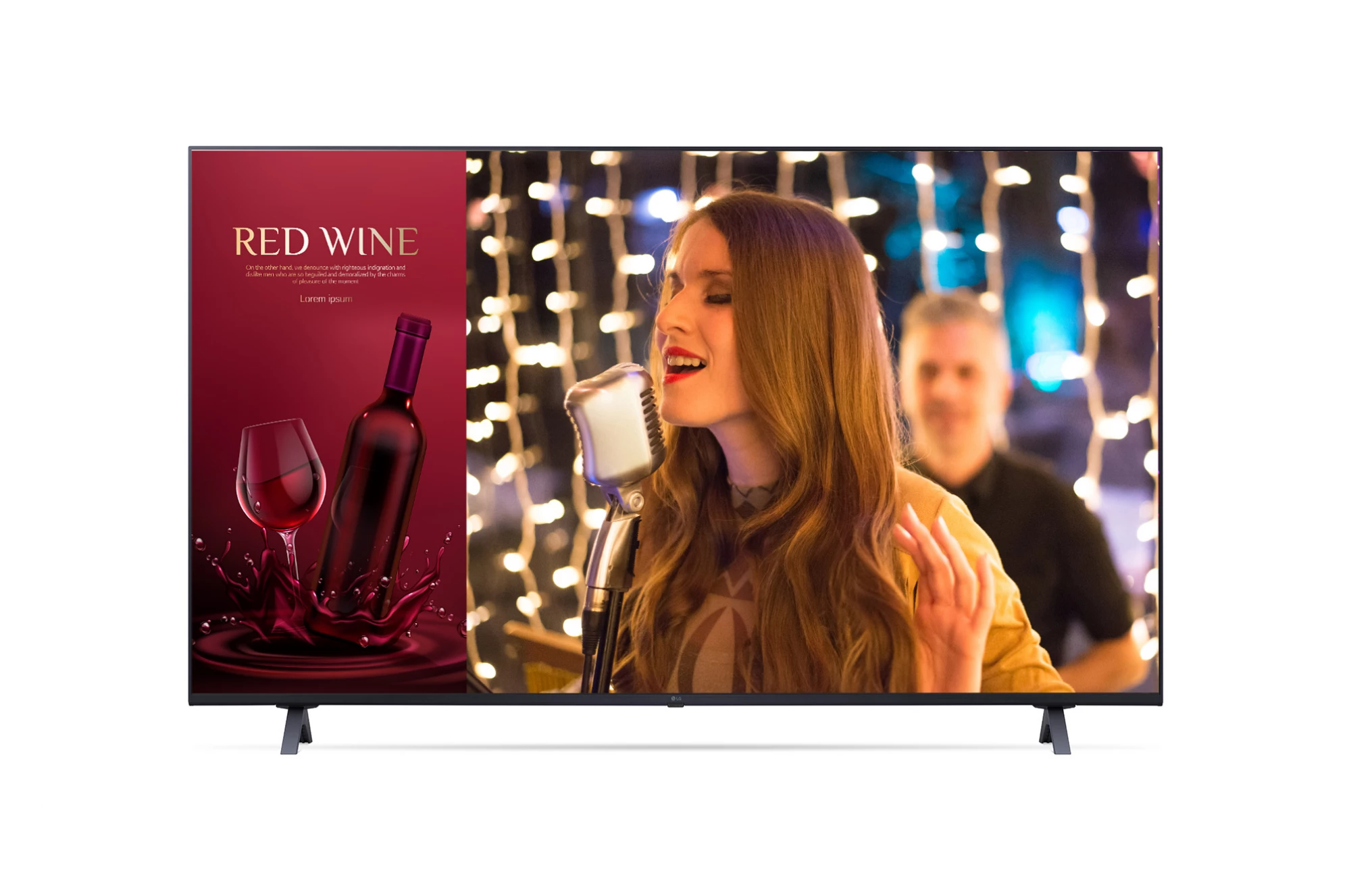LG 65UN640S digitālās izkārtnes plakanais panelis