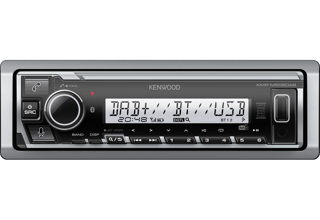 Kenwood KMR-M508DAB 88 W Bluetooth jūras