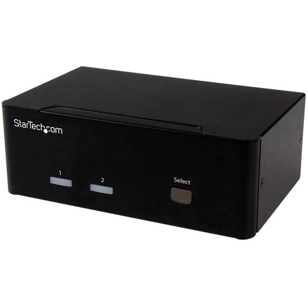 StarTech.com 2-portu KVM slēdzis ar