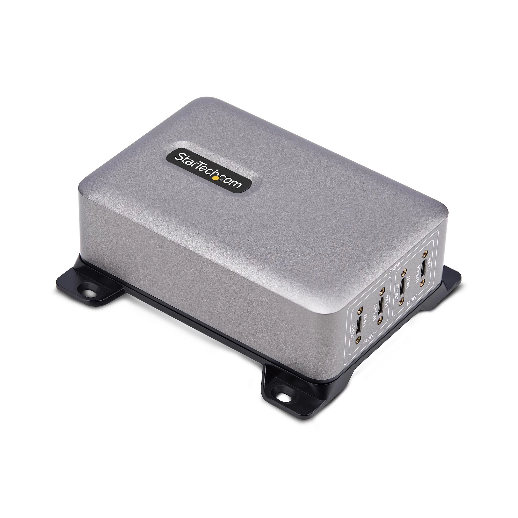 StarTech.com 4-portu USB-C lādētājs, 240W