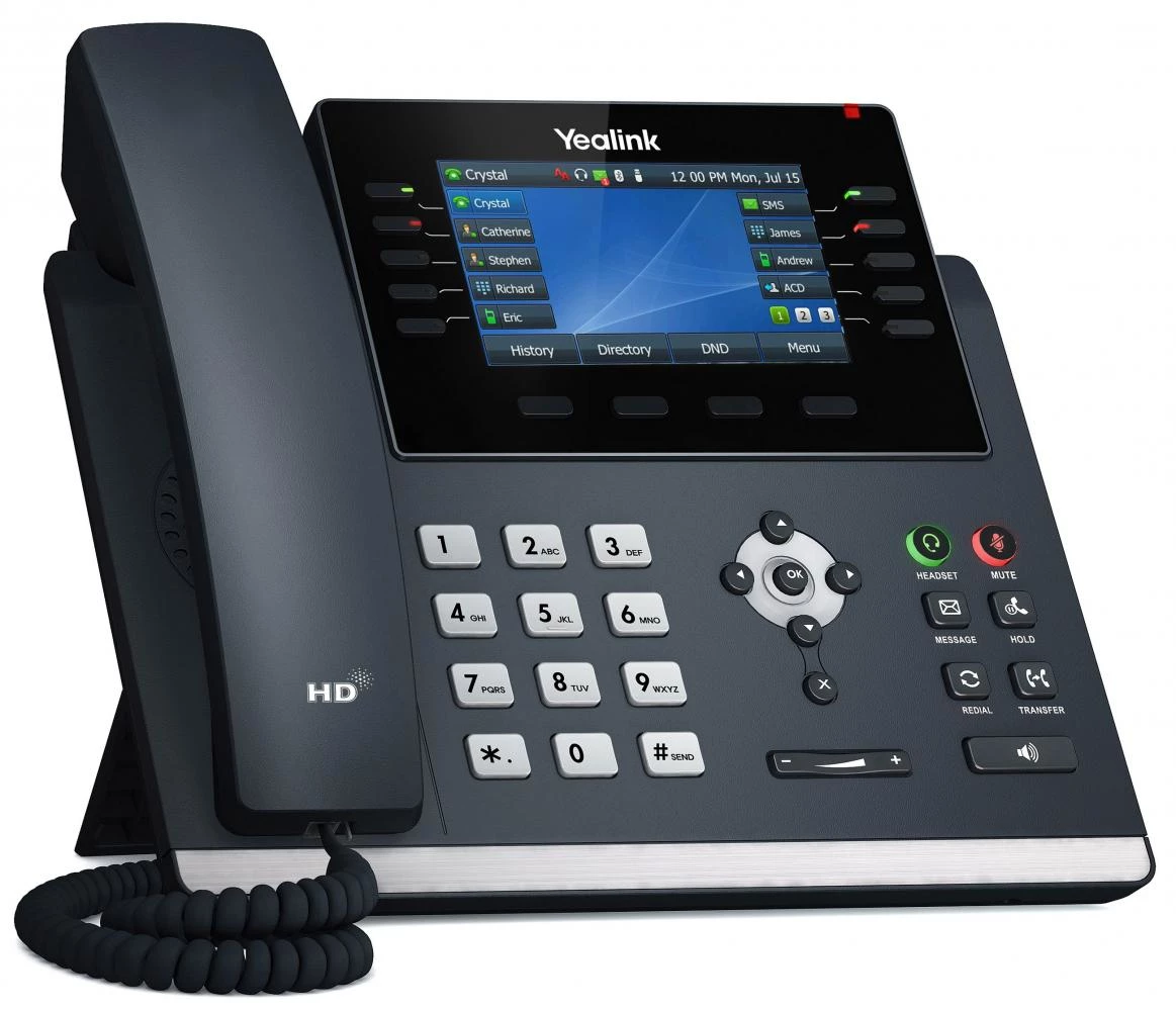 Yealink SIP-T46U IP telefons Pelēks LCD
