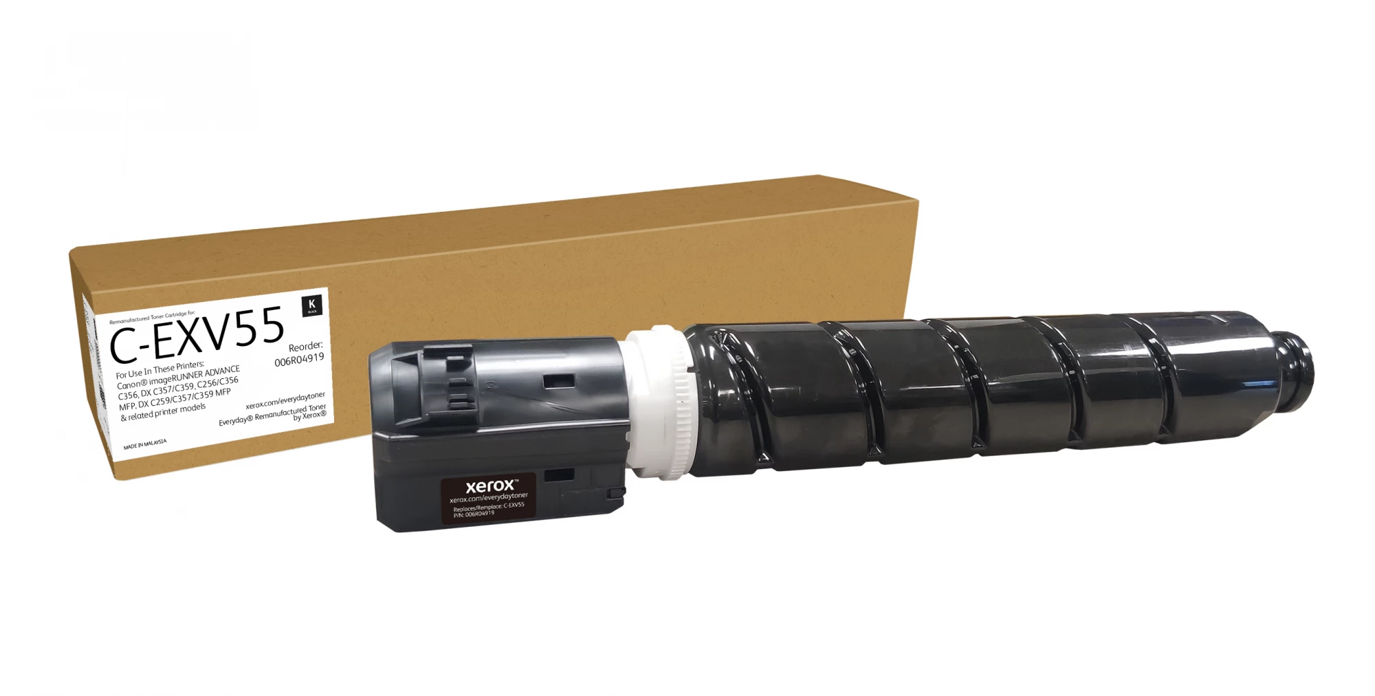 Xerox Everyday™ Black Remanufactured Toner saderīgs
