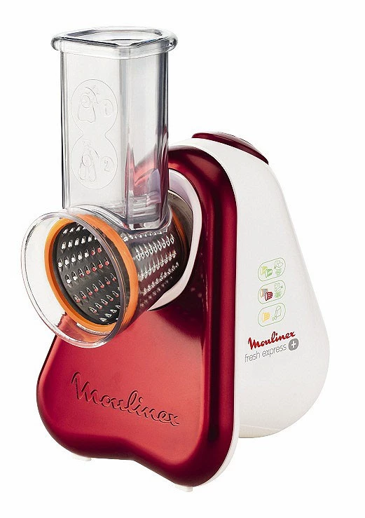 Moulinex DJ756G elektriskā rīve/spiralizators Sarkans Balts