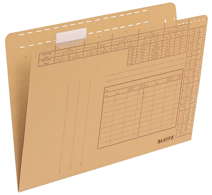Leitz 24350000 piekaramā mape A4, kartons/plastmasa