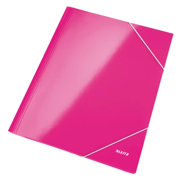 Leitz WOW 3-Atloku Mape A4, Pink