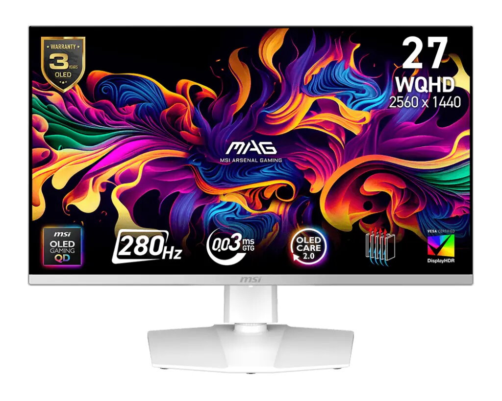 MSI MAG 272QPW QD-OLED X28 26