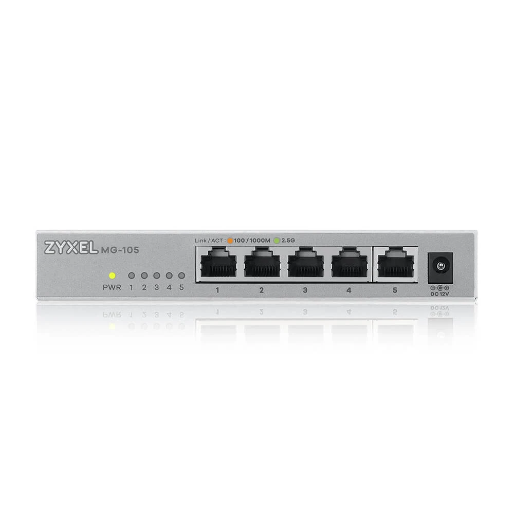 Zyxel MG-105 Neatbalstīts 2.5G Ethernet