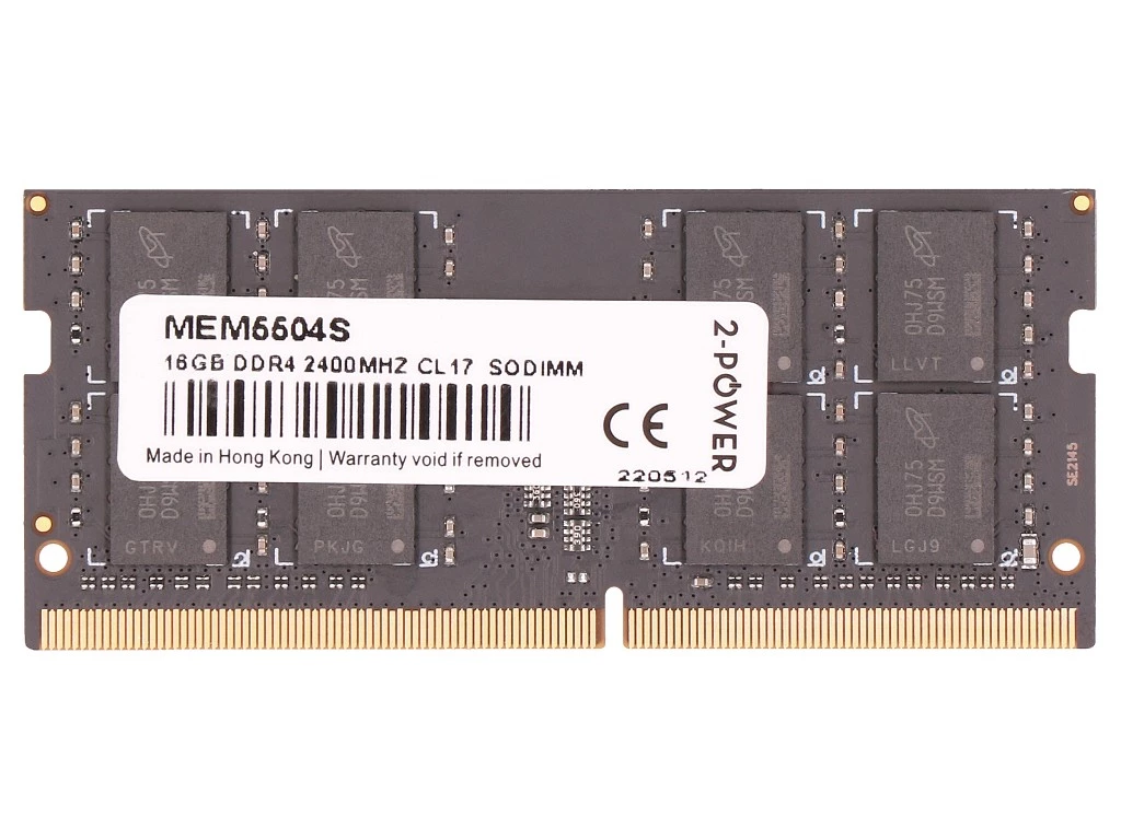 2-Power MEM5504S atmiņas modulis 16 GB