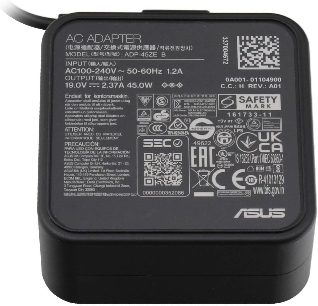 Origin Storage ASUS AC Adapter 19V