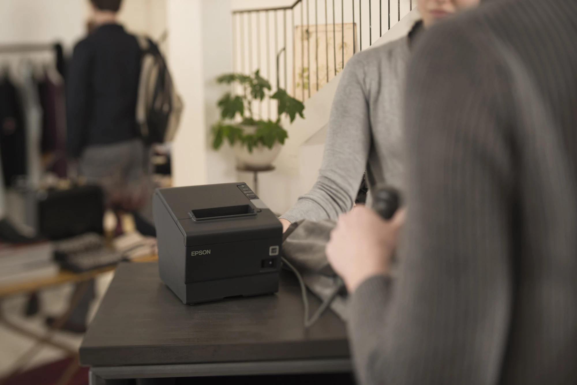 Epson TM-T88V ruļļpapīra aizturis, Ķīna, 1