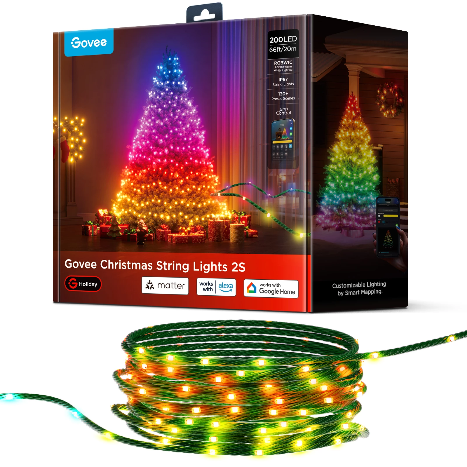 LED lente Govee H80C4 20 m