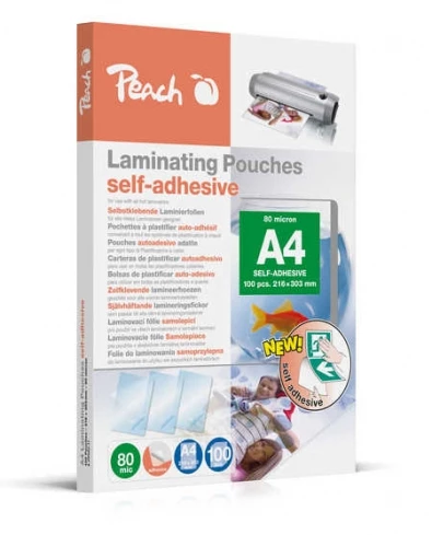 Peach S-PP080-17 laminēšanas plēve 100 gab