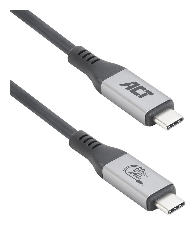ACT USB4 80Gbps Thunderbolt 5 kabelis