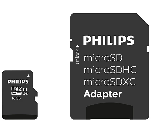 Philips FM16MP45B/00 atmiņas karte 16 GB