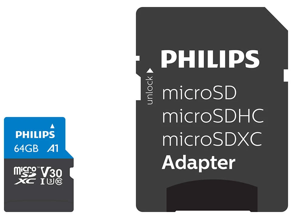 Philips FM64MP65B 64 GB MicroSDXC UHS-I