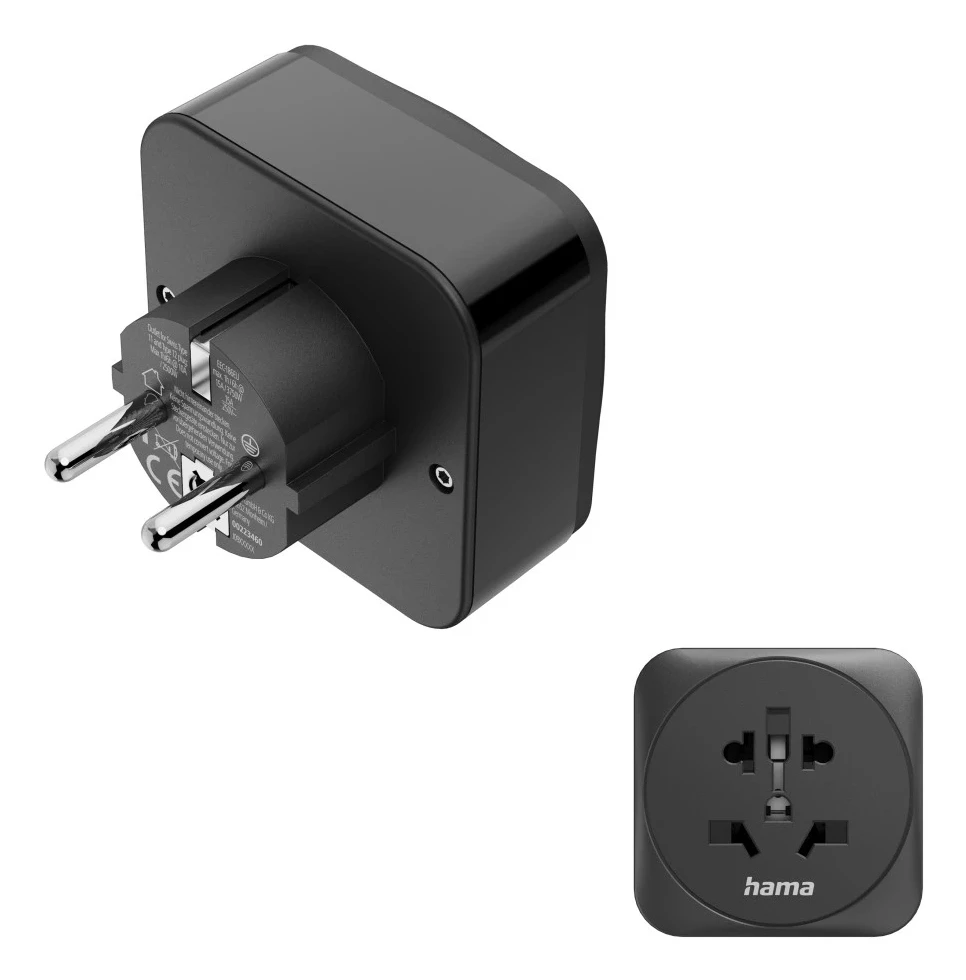 Hama 00223460 Ceļojumu adapteris ar USB-C