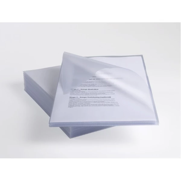 Rexel Anti-Slip A4 Mapes Caurspīdīgās (25
