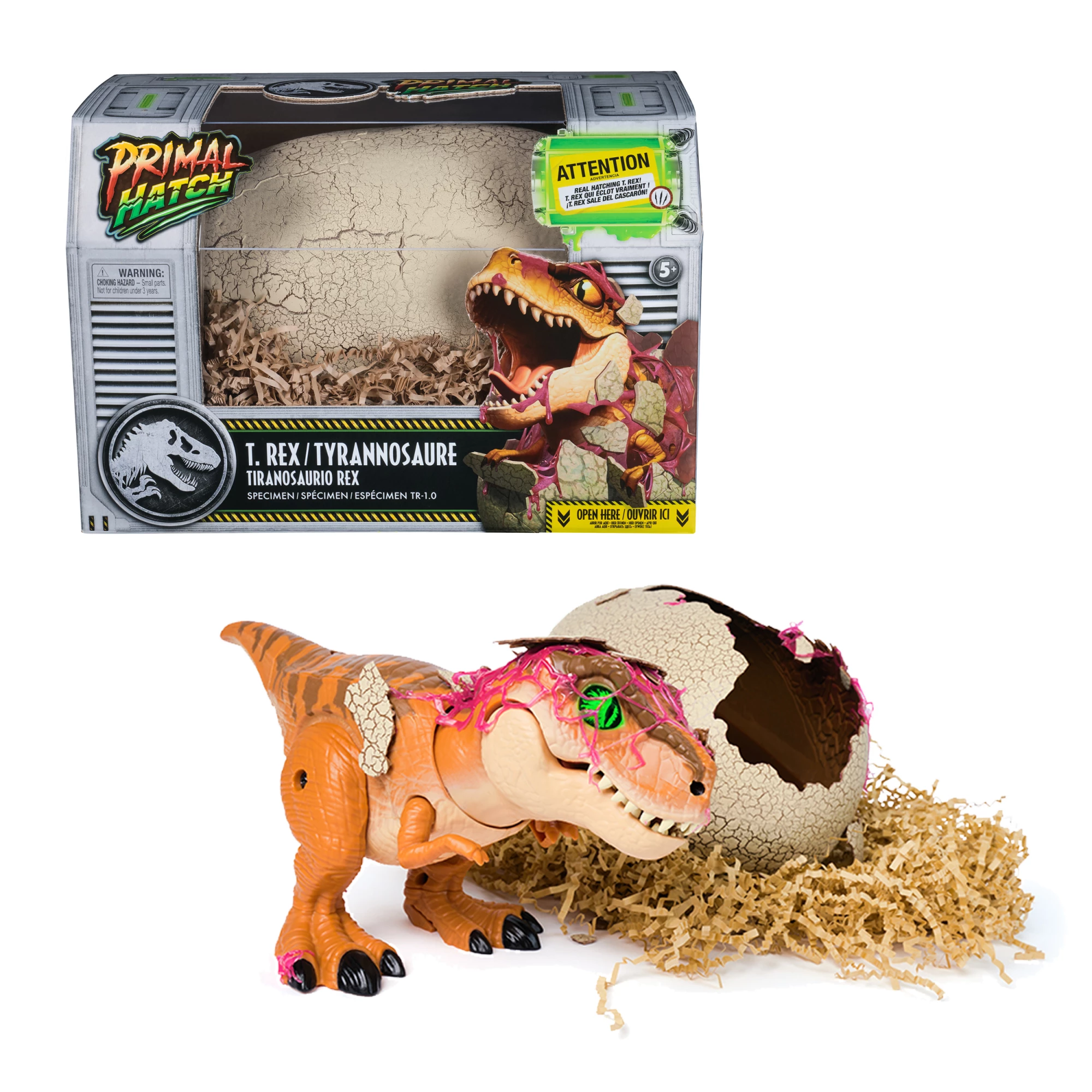 Jurassic World Primal Hatch Interaktīvā rotaļlieta