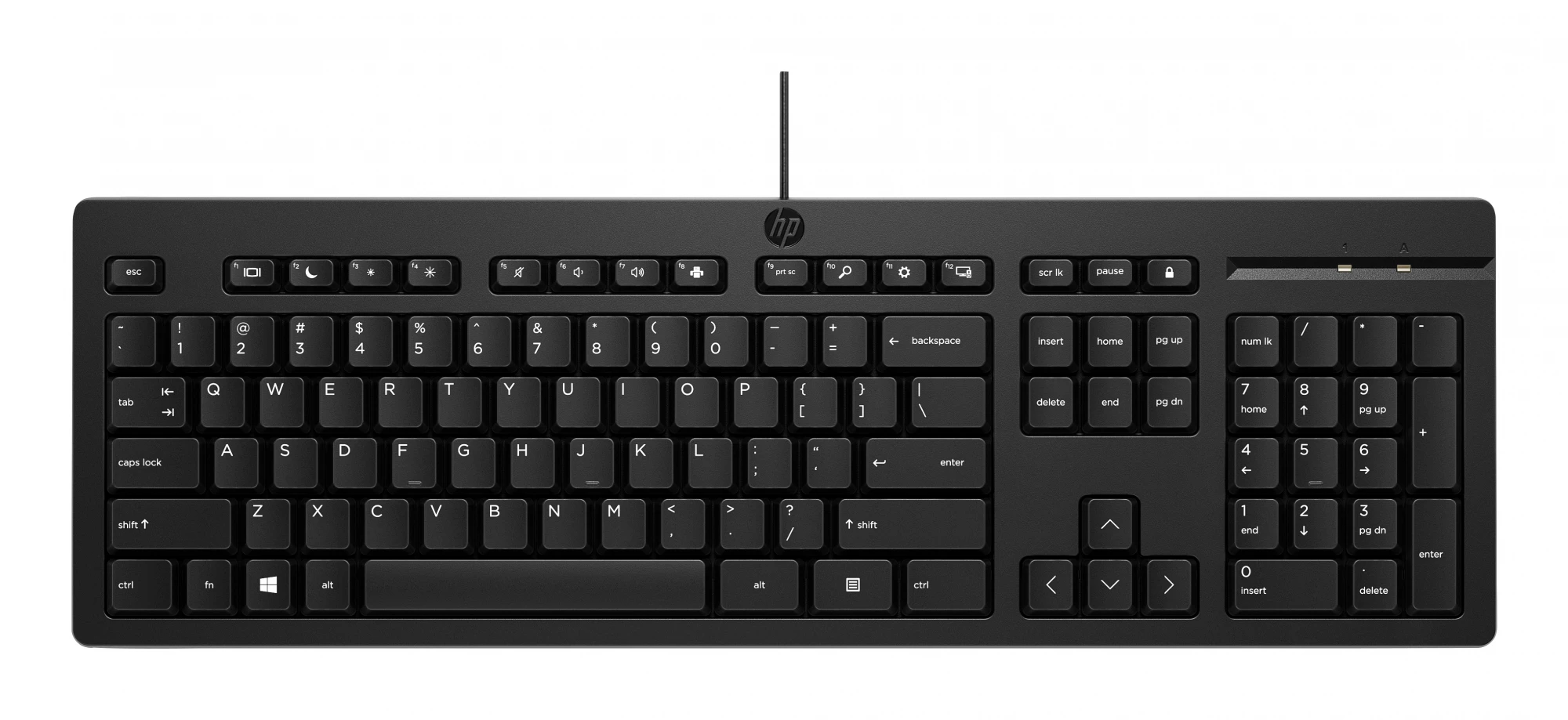 Vadu tastatūra HP 125 — pilna