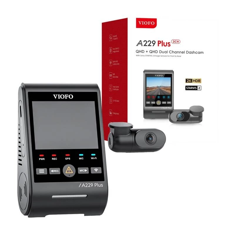 Auto reģistrators VIOFO A229 PLUS 2CH