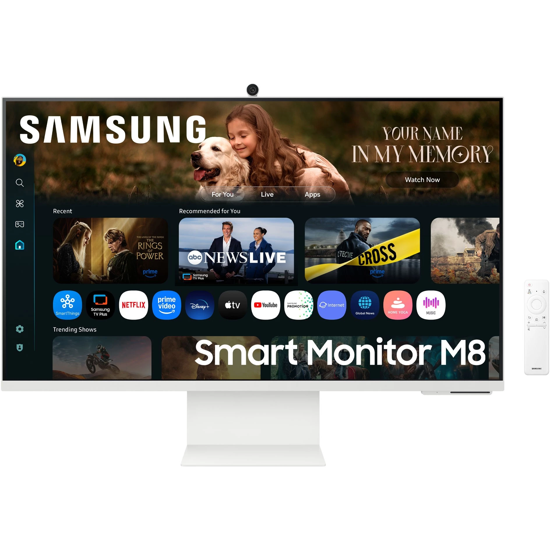 LCD monitors SAMSUNG LS32FM801UUXDU 32 inch