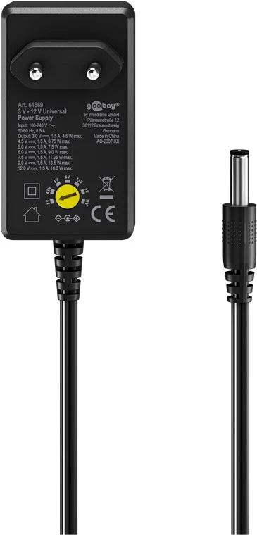 Goobay 64569 Universāls lādētājs mobilajām ierīcēm