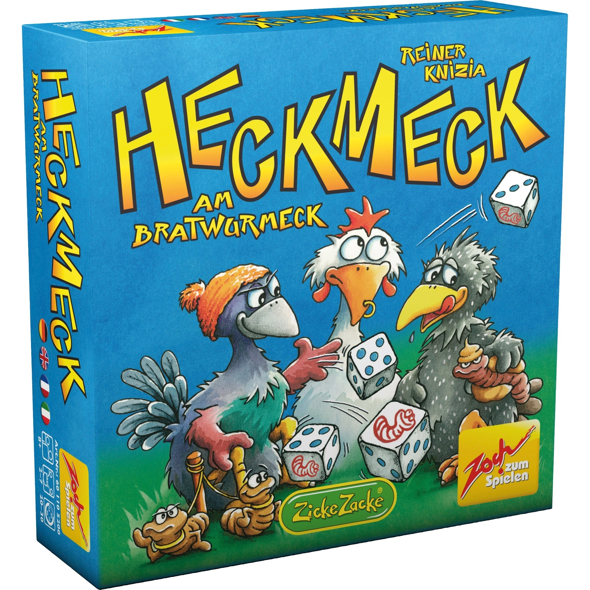 Heckmeck am Bratwurmeck, Kauliņu spēle