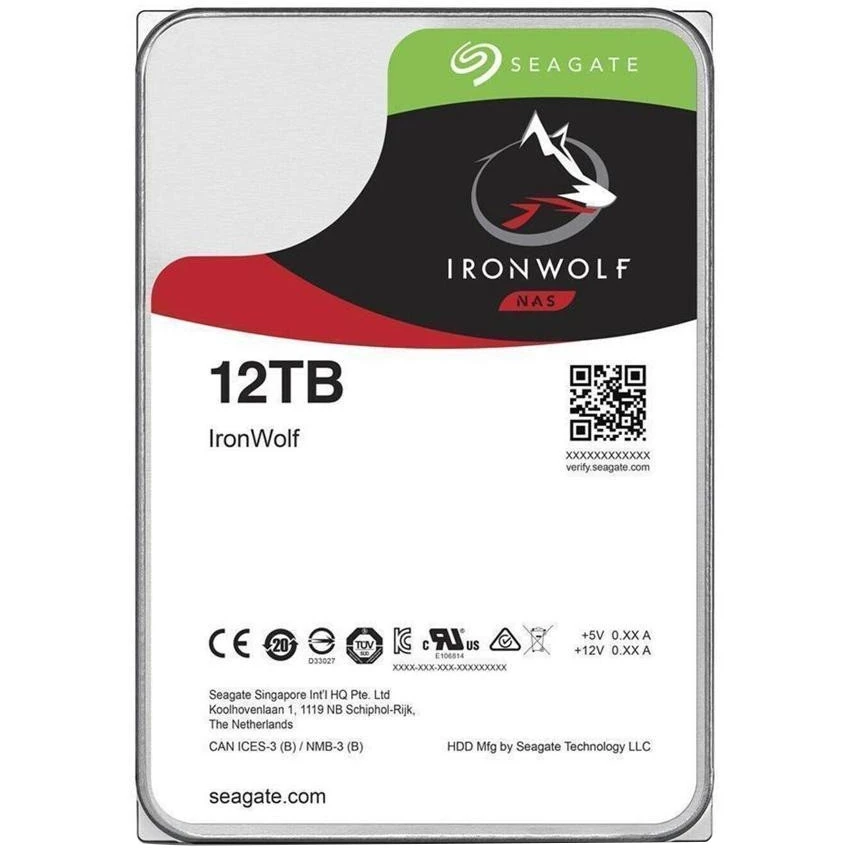 Seagate 2 gabalu komplekts IronWolf NAS