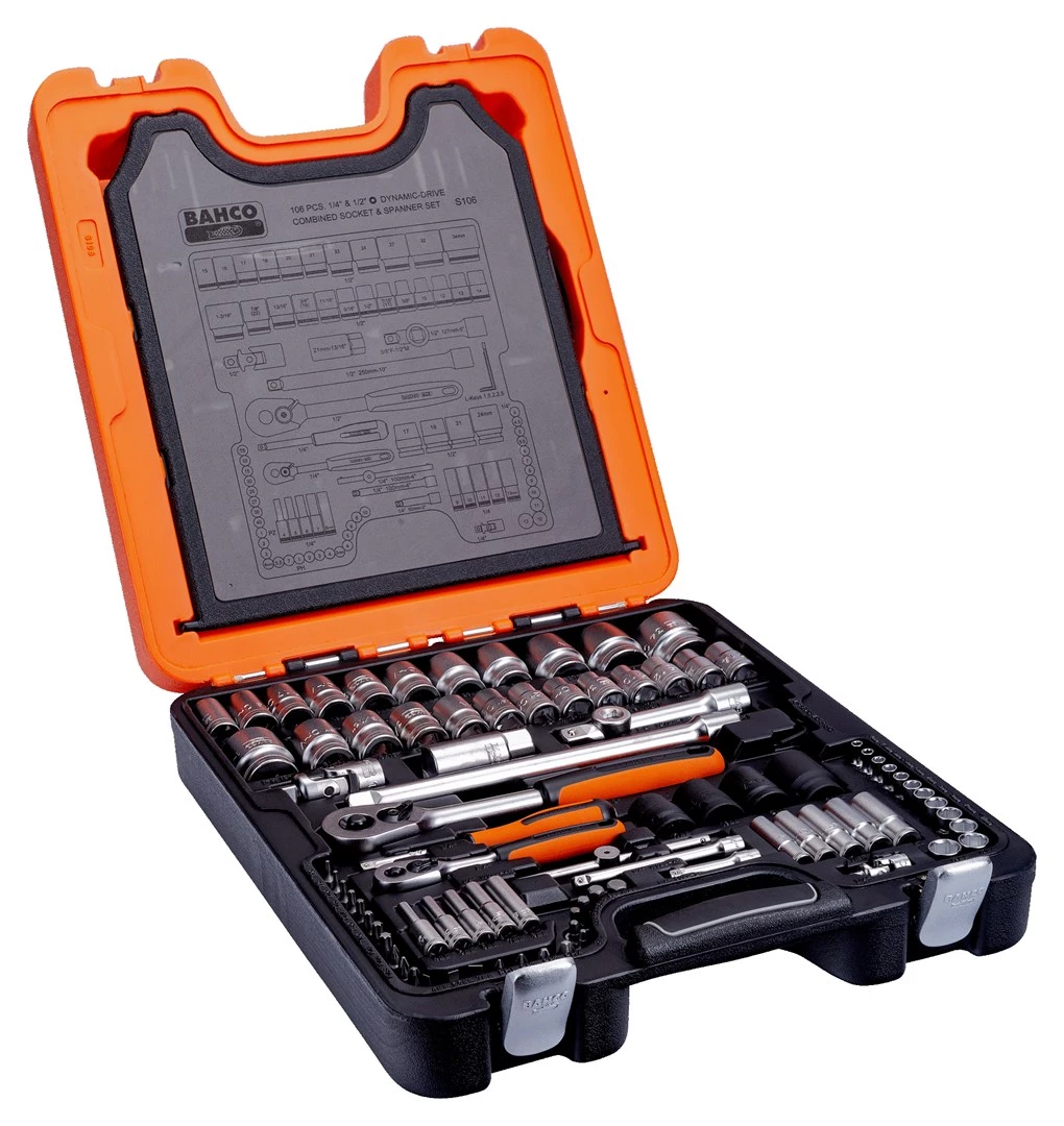Uzgriežņu atslēga Bahco S106, svars 9