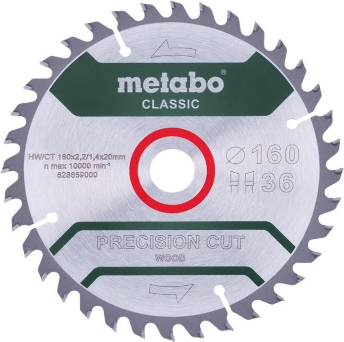 Metāla zāģa asmens Metabo 628659000 16