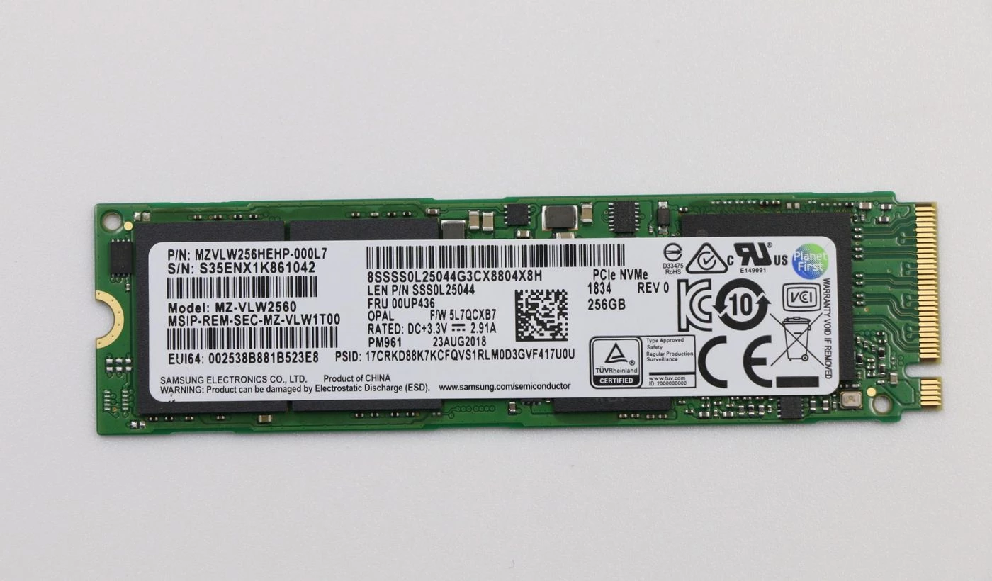 Lenovo Memory SSD 256GB M.2