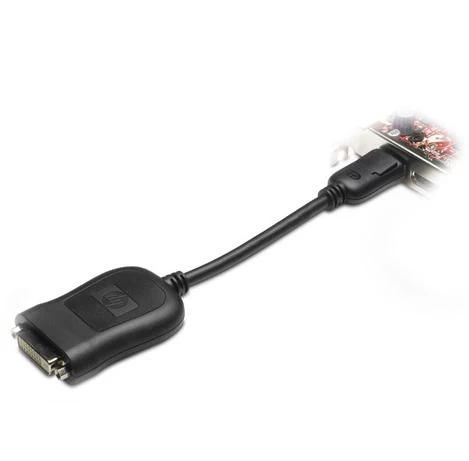 HP DVI-Adapter DisplayPort (vīriešu) uz DVI-D