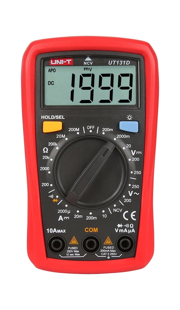 Digitālais multimetrs Unit UT131D — kompakts