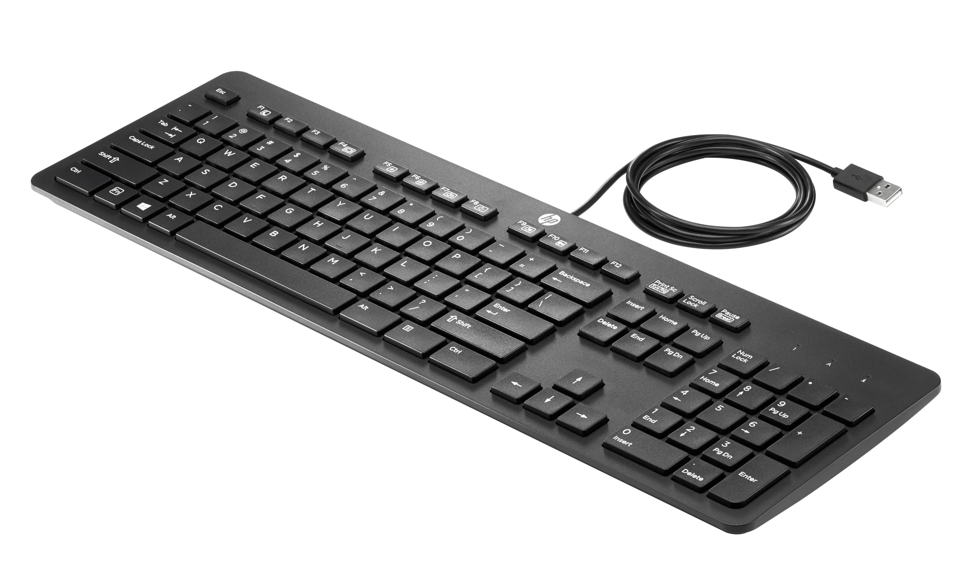 HP USB Business Slim Keyboard, pilna