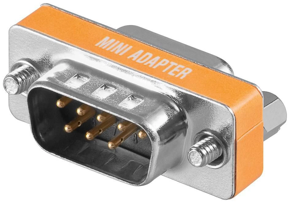 MicroConnect MOD99FN DB9 dzimuma mainītājs metāla