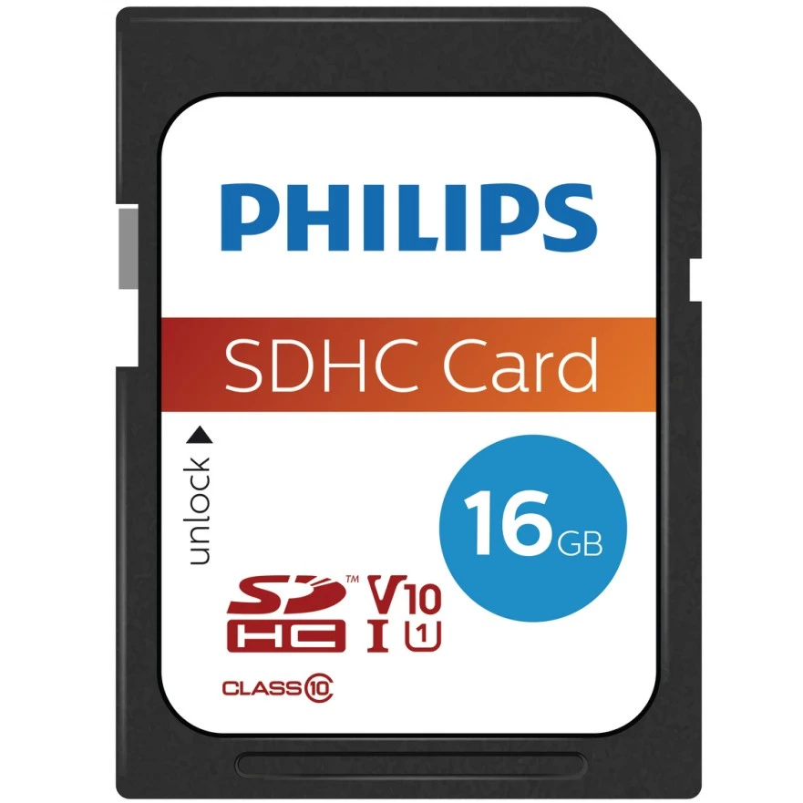 Philips SDHC kartīte 16GB Class 10