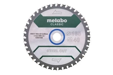 Metāla zāģa disks Metabo 628651000 16