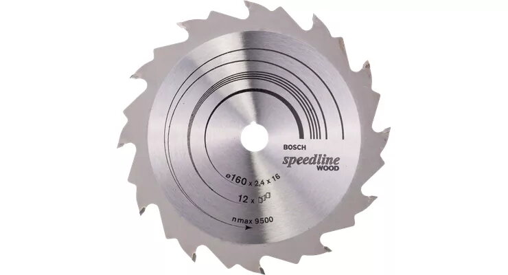 Zāģa diski kokam Bosch Speedline 2