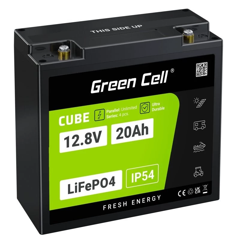 Green Cell GC-LFPGC12V20AH Litija dzelzs fosfāta