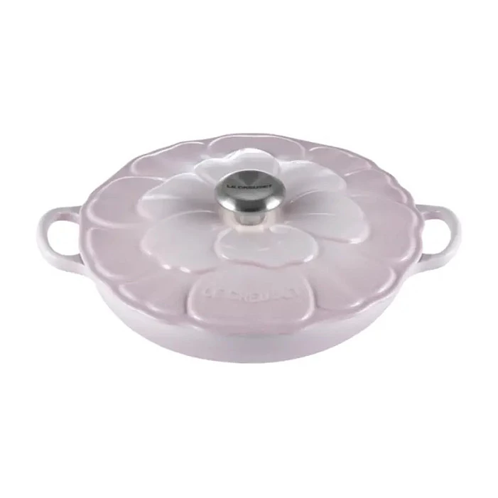 Le Creuset gourmet profesionālais katls puķu