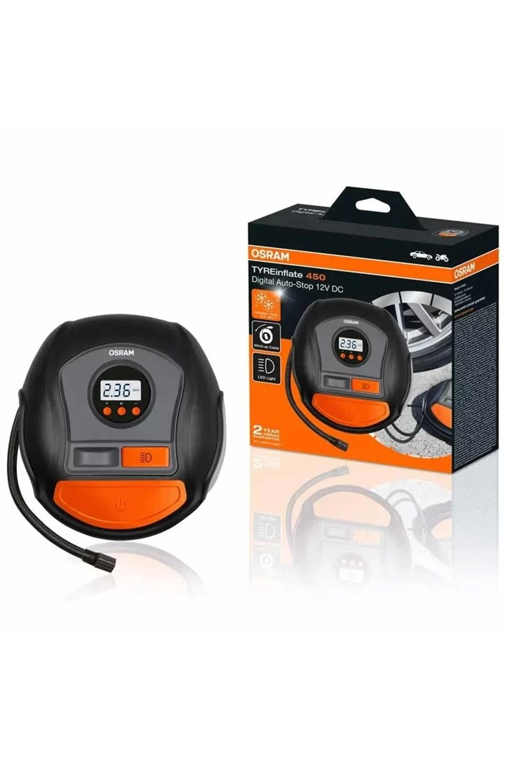OSRAM Oro digitālais kompresors 5.5BAR