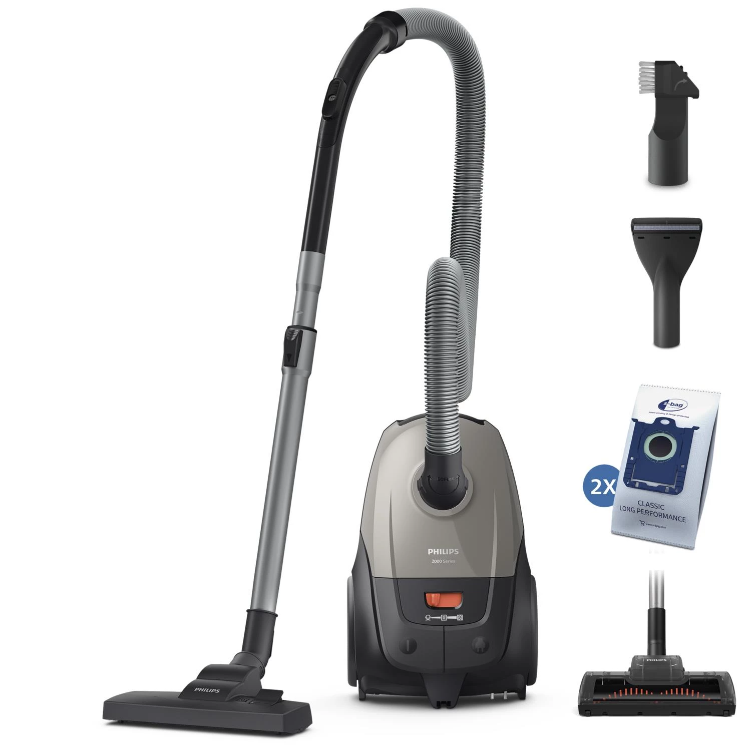Putekļsūcējs ar maisu Philips 2000 sērija