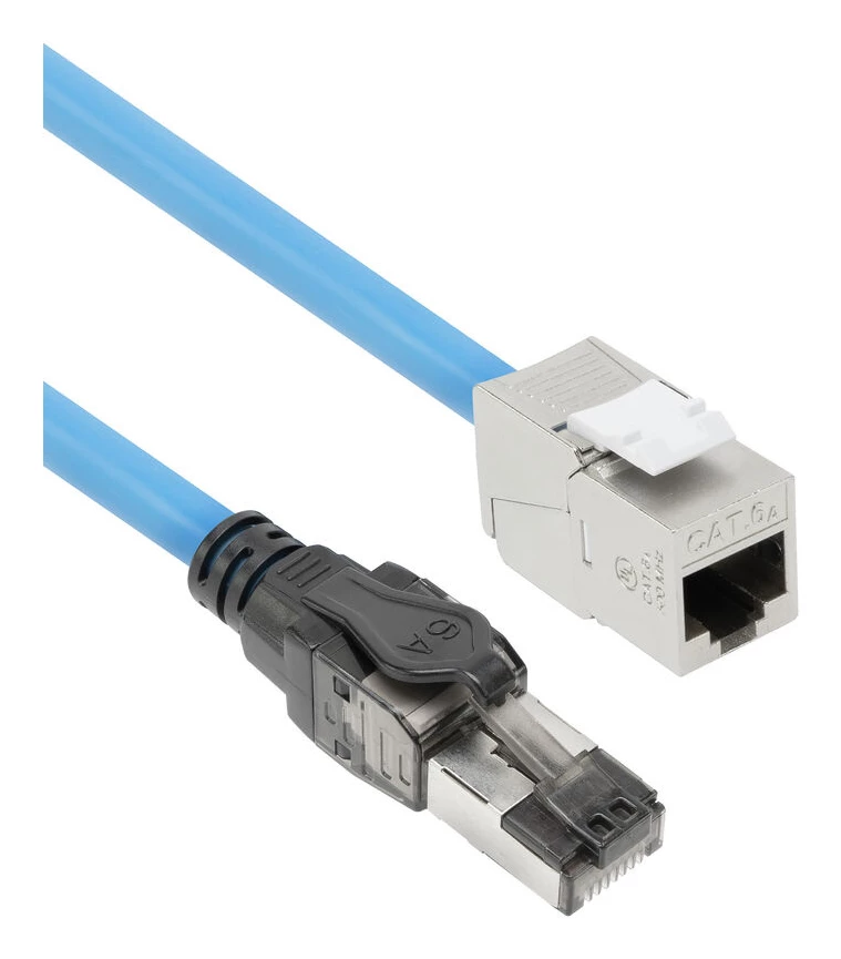 ACT Blue 50 m S/FTP CAT6A