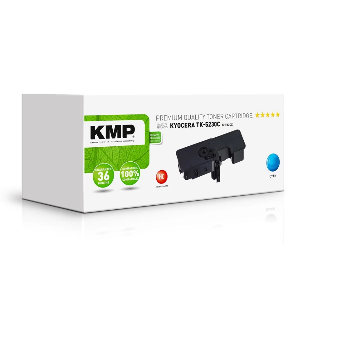 KMP Toner Kyocera TK-5230C 2200 S
