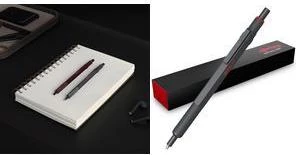 Pildspalva rotring 600 Graphite — metāla